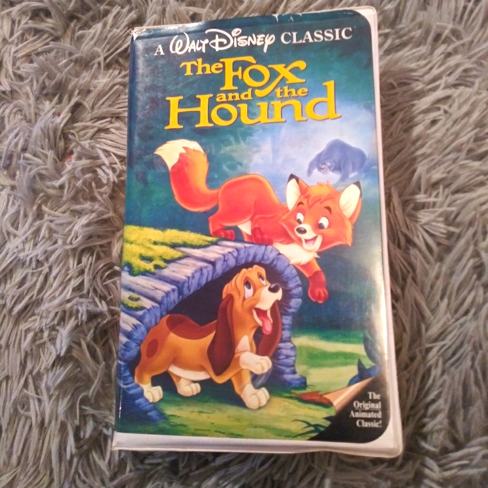 ❤*RARE* Black Diamond The Fox and the Hound VHS